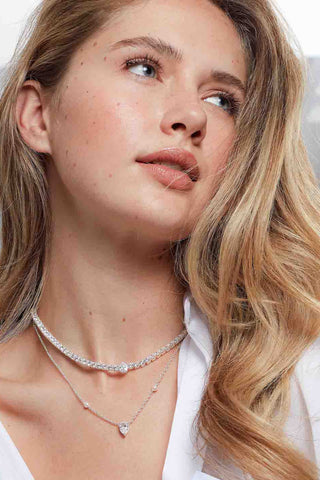 Tilly Teardrop Necklace | Sterling Silver