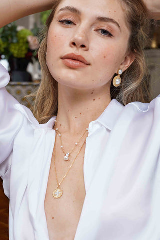 Mila Pearl Chain | 14k Gold