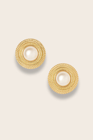 No Grit, No Pearl Studs | Pearl