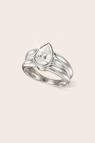 'Yes You Can' Diamond Ring | Sterling Silver