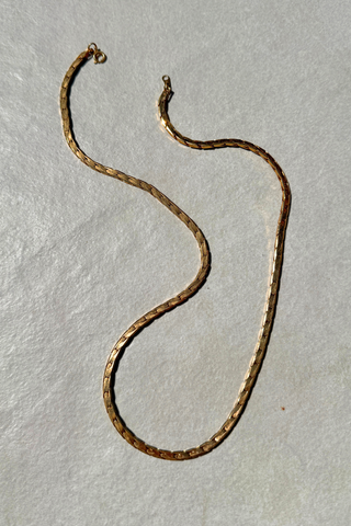 1980s chunky snake chain
