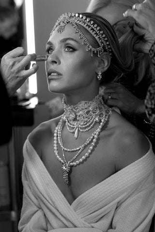 1970's Swarovksi  - Baroque Pearl Layered Necklace