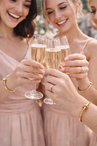 Knot Bangle - 18K Gold Plated