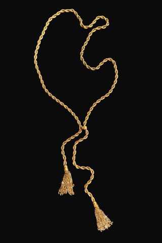 Golden Hour Tassel Necklace