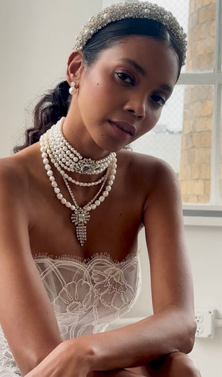 La Belle Epoque Pearl Choker