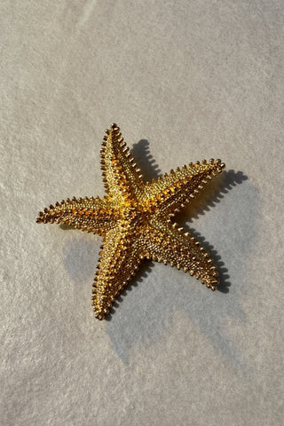 1990s Starfish Brooch