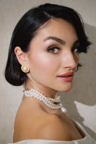 Charlotte Layered Baroque Pearl Necklace