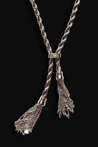 Golden Hour Tassel Necklace