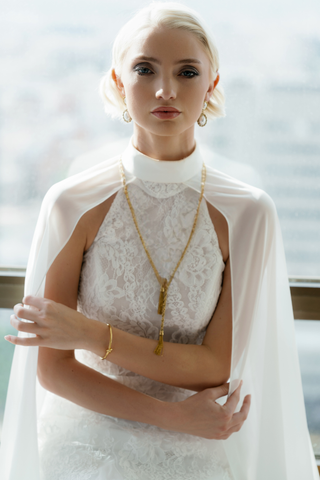 Golden Hour Tassel Necklace