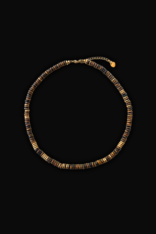 Tiger's Eye Beaded Necklace