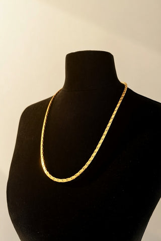 1980s chunky snake chain