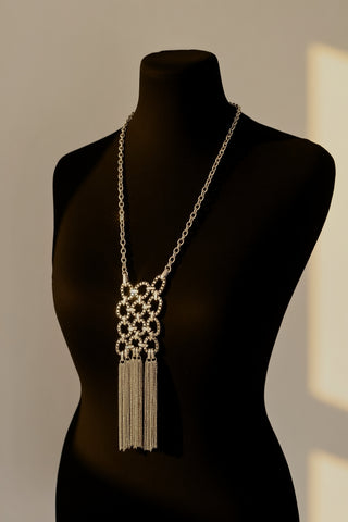1970s Tassel Kaftan Necklace