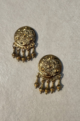 1990's Statement Chandelier Earrings (Clip on)