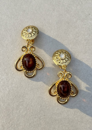 1980's Statement Chandelier Earrings (Clip on)