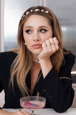 Moonstone Queen Everyday Pearl Choker