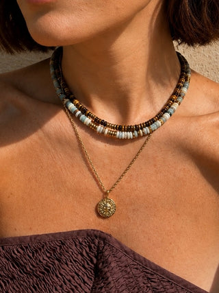 Amazonite Beaded Necklace