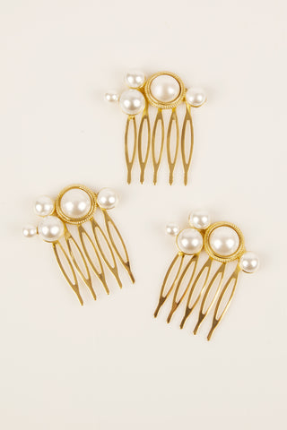 Chloe Cluster Pearl Comb